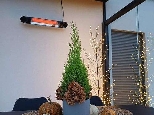 Ogrzewanie tarasu - ciepło i atmosfera